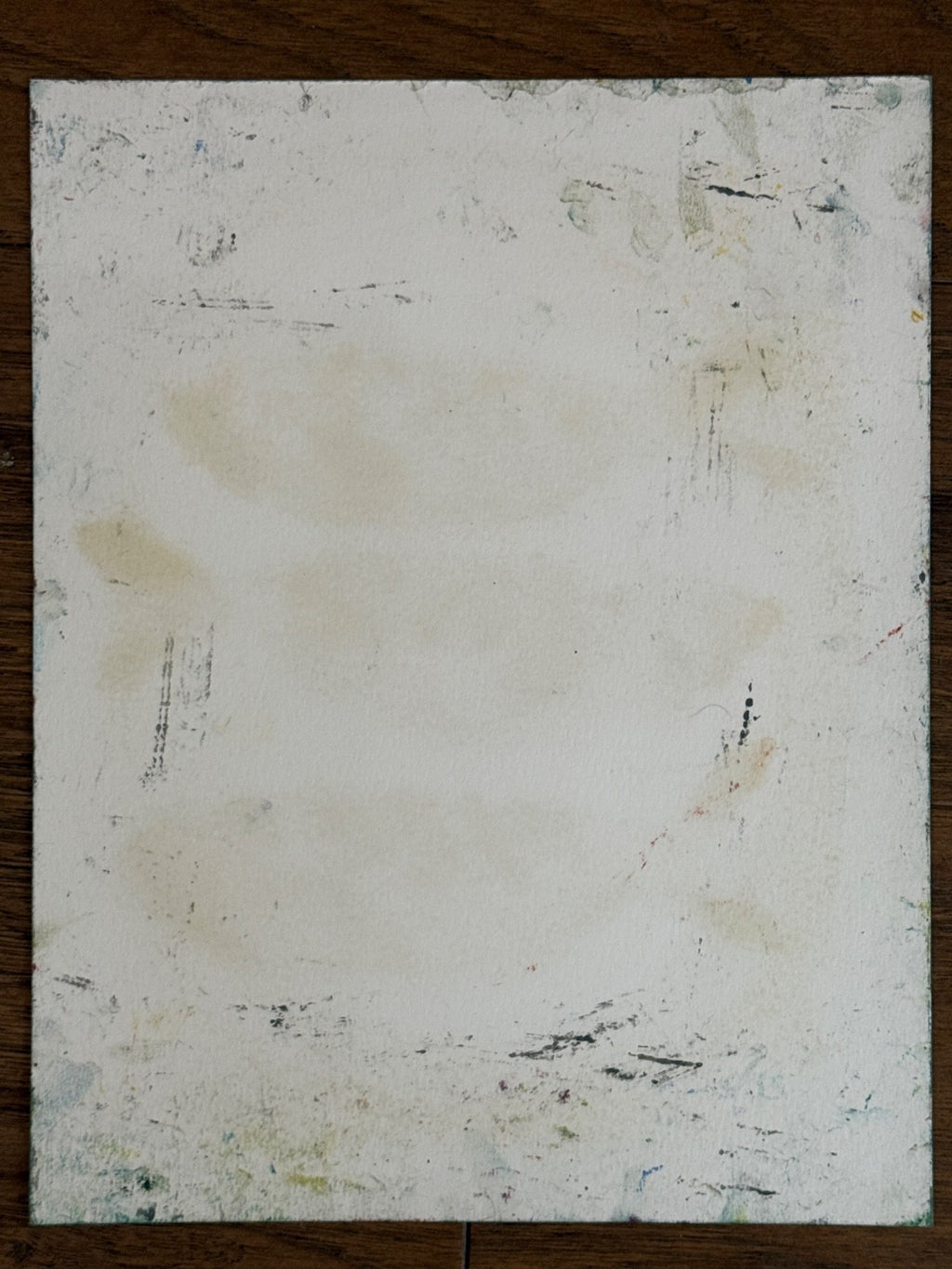 Original Oil Painting Signed  Paper Fish on a Plate Food Kitchen Cute Art 11x14